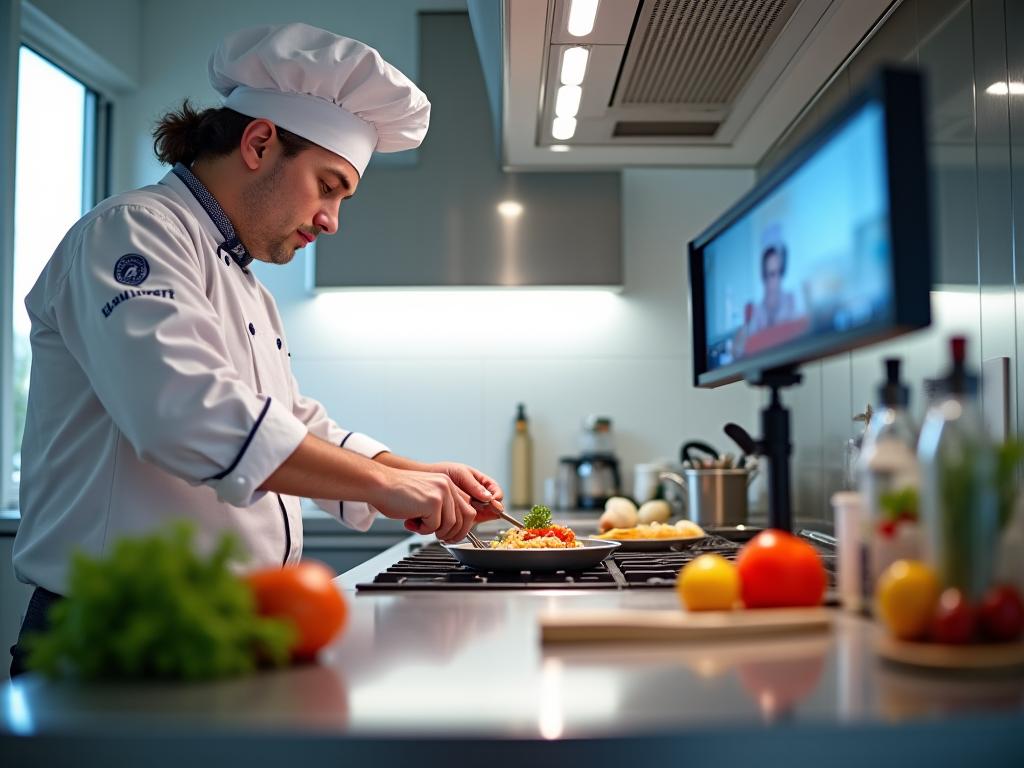 Live Norwegian cooking demonstration