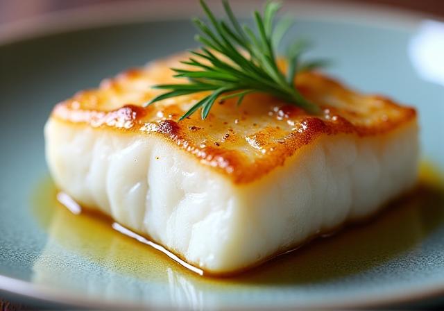 Norwegian cod cooking