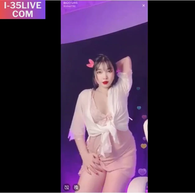 Idol Như Ý 35live Nhảy Nhót Khoe Hàng Hot Hình 3